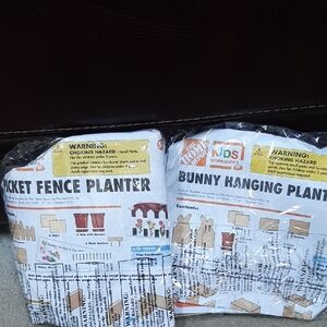 Home Depot Kids Workshop Planter Kits